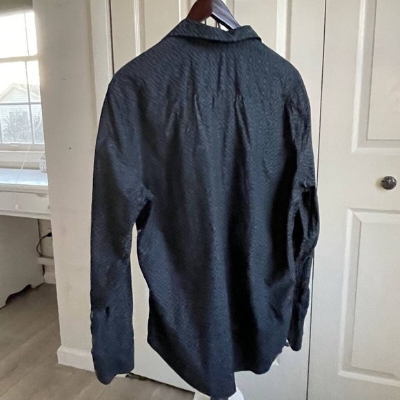 Robert Graham Geometric Pattern Button Up Casual Shirt Men's Large Long Sleeve - Picture 8 of 8